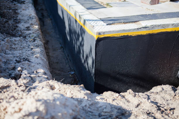 Residential Exterior Waterproofing installation at a Warrenton, OR home by SJ Waterproofing Pros